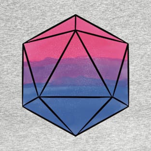 Bisexual Pride d20 T-Shirt